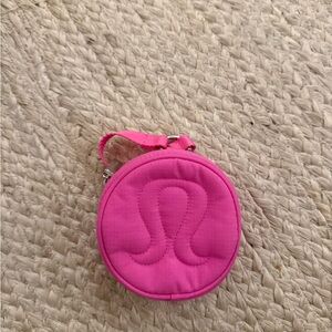 Lululemon Pink Round Pouch